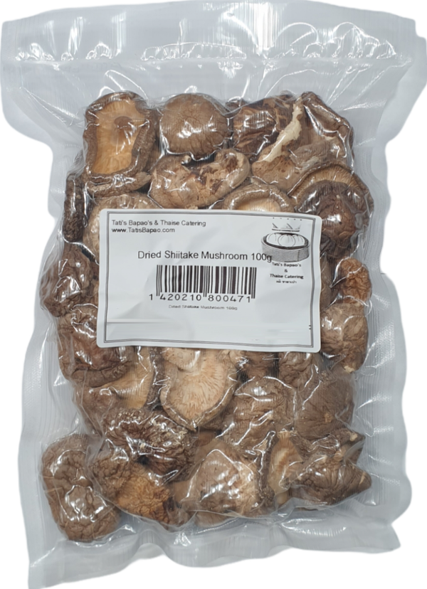 Dried Shiitake Mushroom 100g เห็ดหอมแห้ง