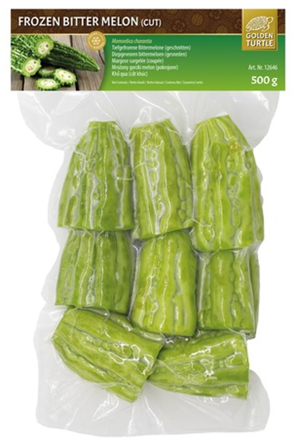 Frozen Bitter Melon (Cut) มะละจีนตัด 500g