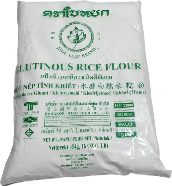 Glutinous Rice Flour 454g   แป้งข้าวเหนียวตราเจดีย์