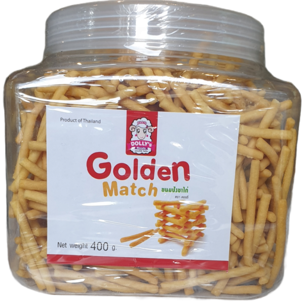 Golden match 400g (Dolly's Brand)ขนมขาไก่