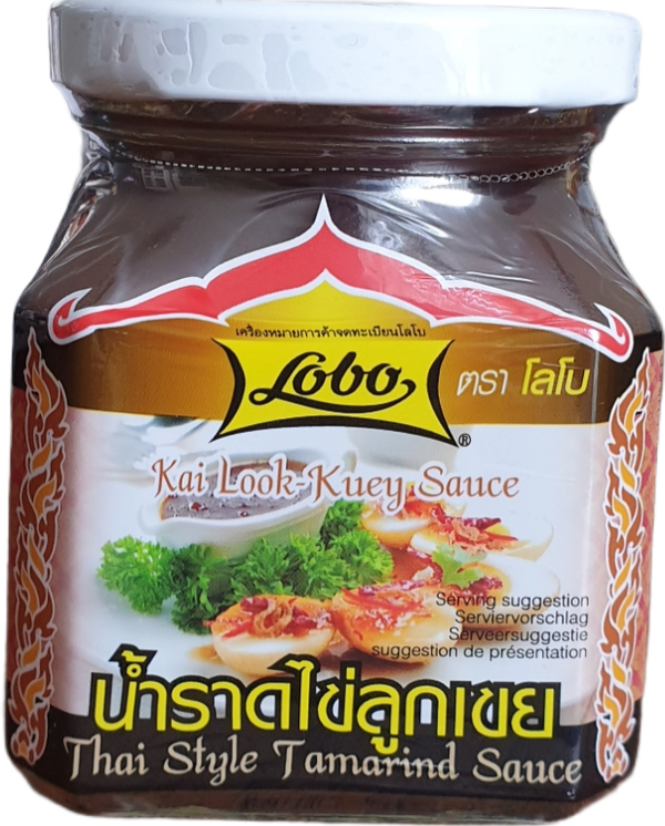 Kai Look-kuey Sauce/Thai Style Tamarind Sauce 270gน้ำราดไข่ลูกเขย (Lobo Brand)