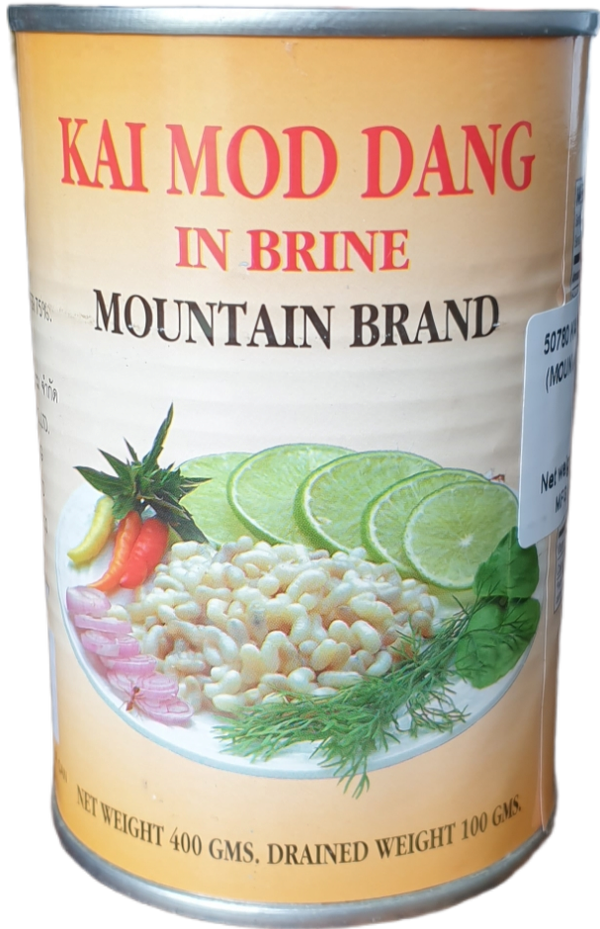 Kai Mod Dang in Brine 400g ไข่มดแดง(Mountain Brand)