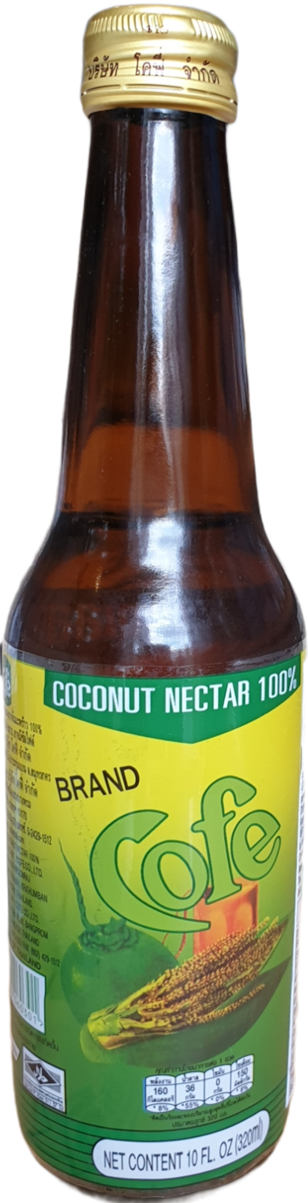 Kokosnoot Nectar 320ml น้ำตาลสดโคฟี่(Cofe Brand)