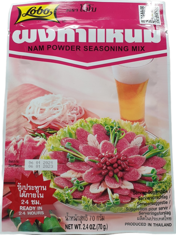 NAM POWDER SEASONING MIX ผงทำแหนม โลโบ้ 70g