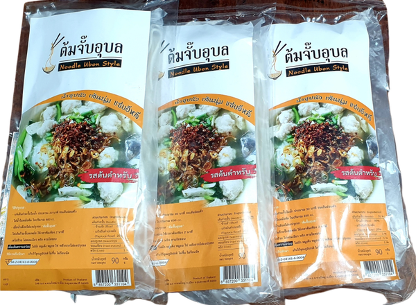 Noodle Ubon Style ต้มจั๊บอุบล 3 packx90g
