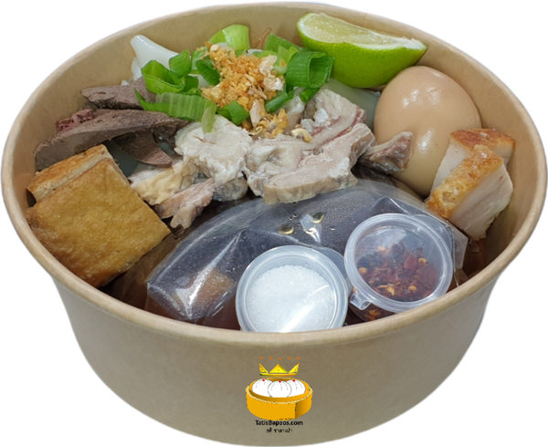 Rolled Rice Noodles in Five-spices Broth (ก๋วยจั๊บน้ำข้น)