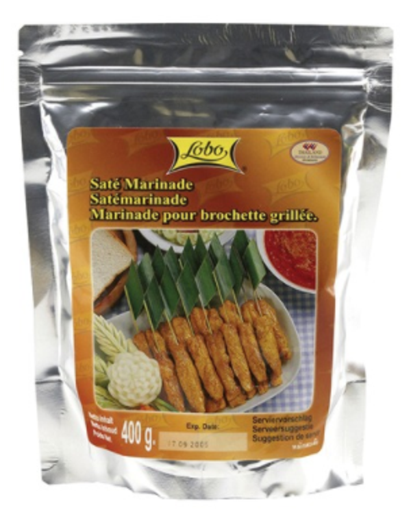 Sate Marinade 400g ผงหมักสะเต๊ (Lobo Brand)