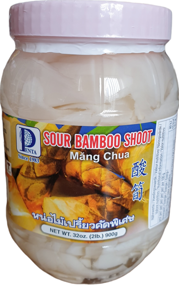 Sour Bamboo Shoot 900g หน่อไม้ดอง (Penta Brand)