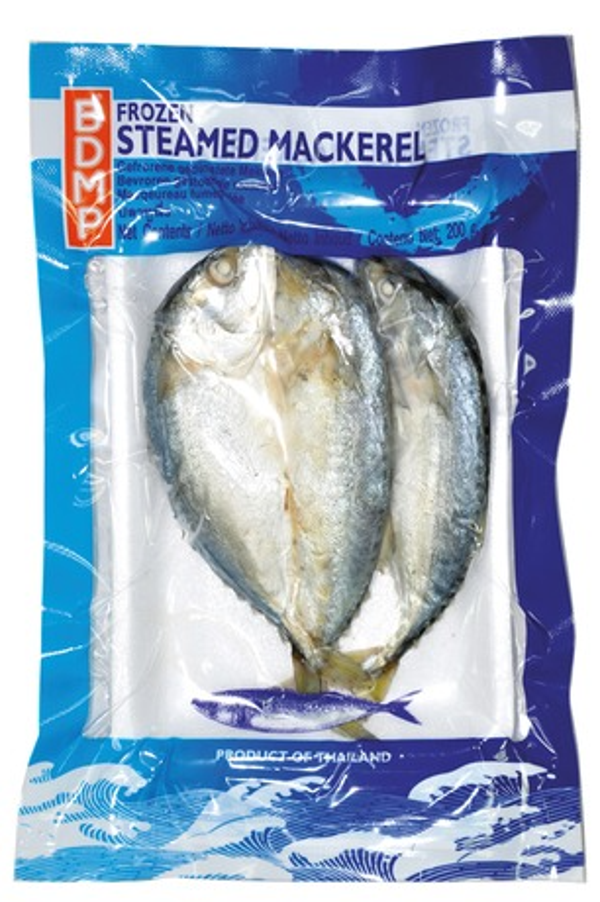 Steamed Mackerel ปลาทูนึ่ง 200g (BDMP Brand)