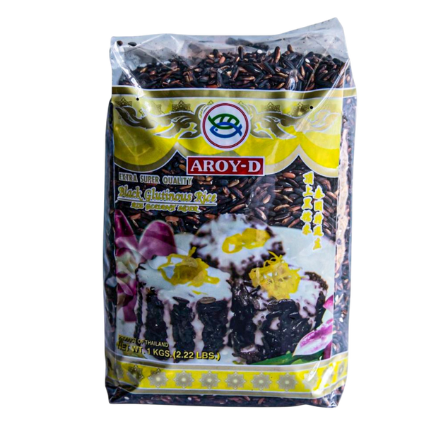 Aroy-D Thai Black Glutinous Rice 1kg