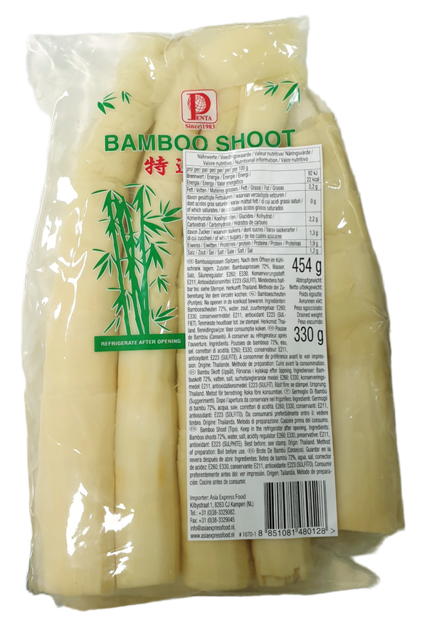 BAMBOO SHOOT TIP 454g (PENTA Brand)หน่อไม้