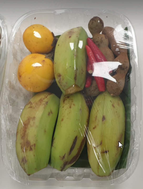 Banana salad set ชุดตำกล้วย