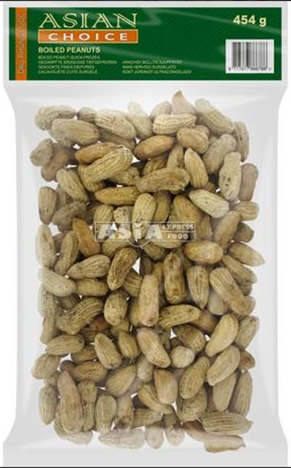 Boiled Peanuts 454g (Asian Choice Brand)ถั่วลิสงต้ม