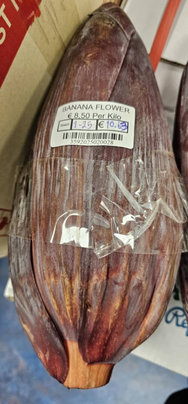 Banana Flower 1.25kg/8.50eu/kg