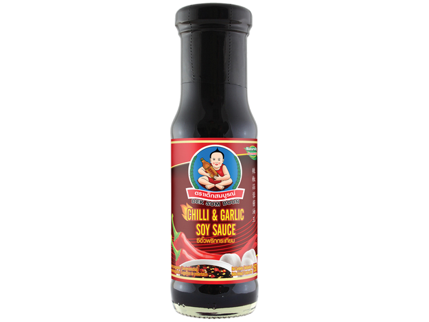 Chili & Garlic Soy Sauce (Healthy Boy) 150 ML