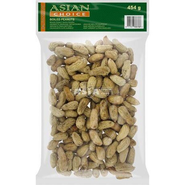 Boiled Peanuts 454g (Asian Choice Brand)ถั่วลิสงต้ม