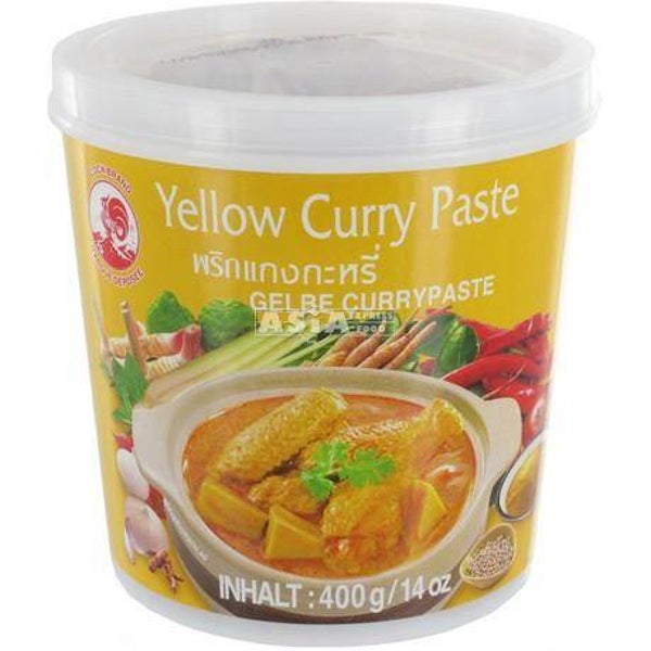 Gele Currypasta 400g (Cock Brand)