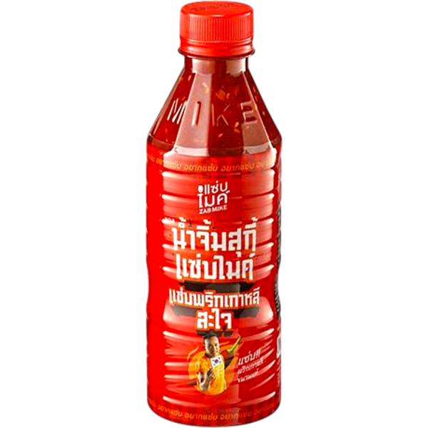 Hot and Spicy Korean Chili Suki Sauce Zab Mike 440g