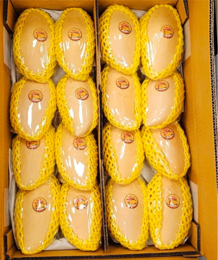 Yellow mango มะม่วงน้ำดอกไม้สุก 5kg/box