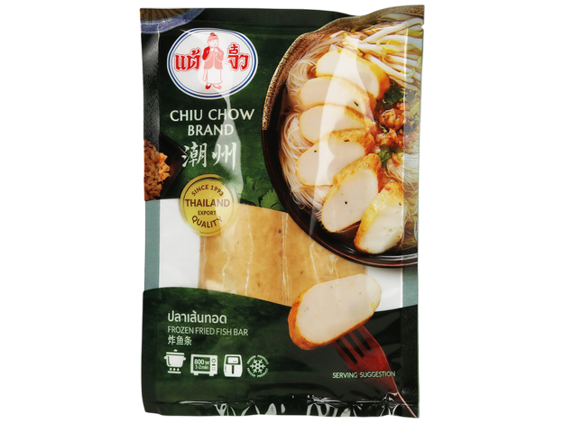 Gefrituurde Vissticks 200 G(Chiu Chow Brand)ลูกชิ้นปลาเส้นทอด 200gแต้จิ๋ว