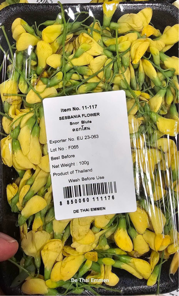 Sano-Sesbania Flower ดอกสโน 100g