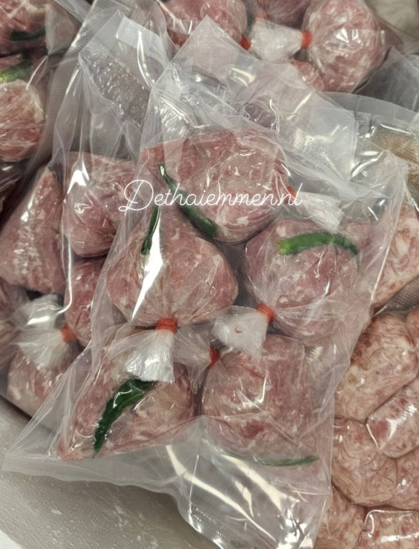 Nam Jook Moo 500g แหนมหมูใส่หนัง 500g