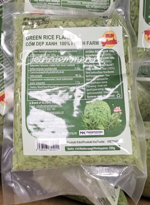 Vietsan Green Rice Flake 250g