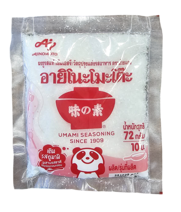 Ajinomoto Monosodium glutamate 72g Product of Thailand
