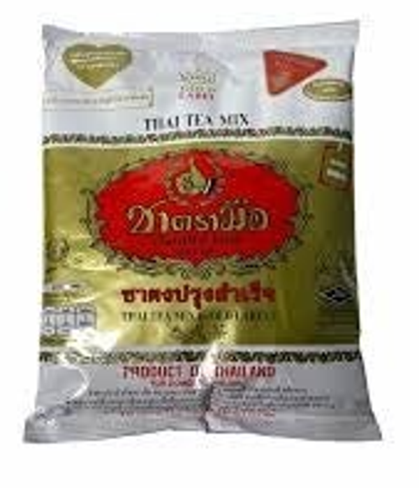 Thai Tea Mix (Gold Label) 400g (Cha Tra Mue Brand)ชาตรามือฉลากทอง