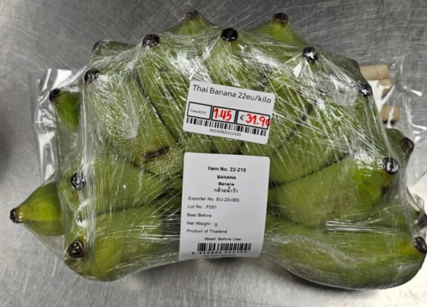 Thai Banana 1/ 22eu/kilo/1.45kilo