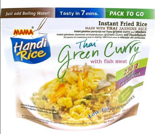 Instant Rijst Groene Curry Vis  80 GR MAMA