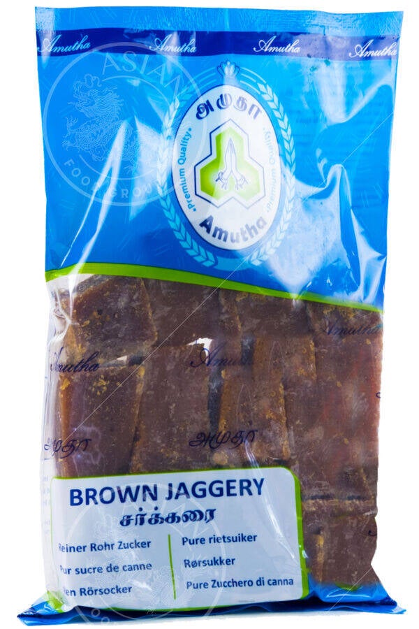 ฺBrown Jaggery 400g (Amutha Brand)