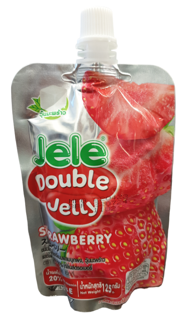 JELE  Double Jelly LIGHT  Strawberry 125g