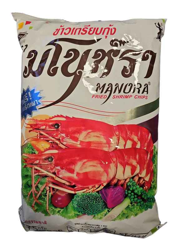 Manora Fried Shrimp chips 75g