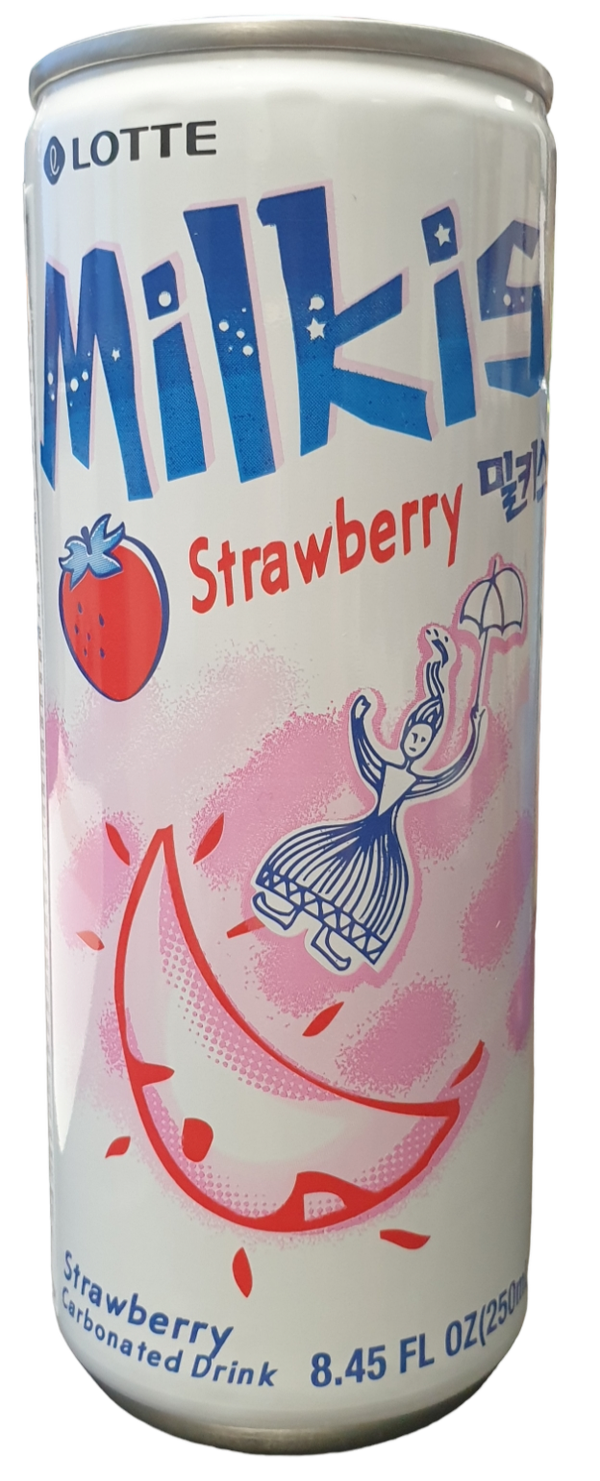 Milkis Frsdrank Strawberry 250ml (Lotte Brand)