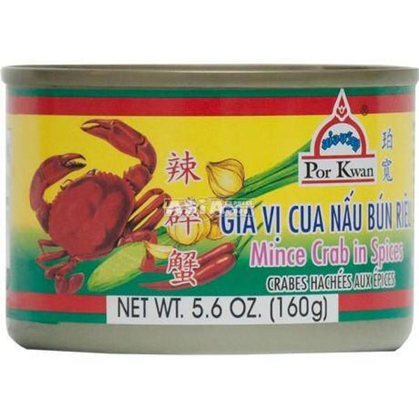 Minced Crab in Spices 160g  (Por Kwan)