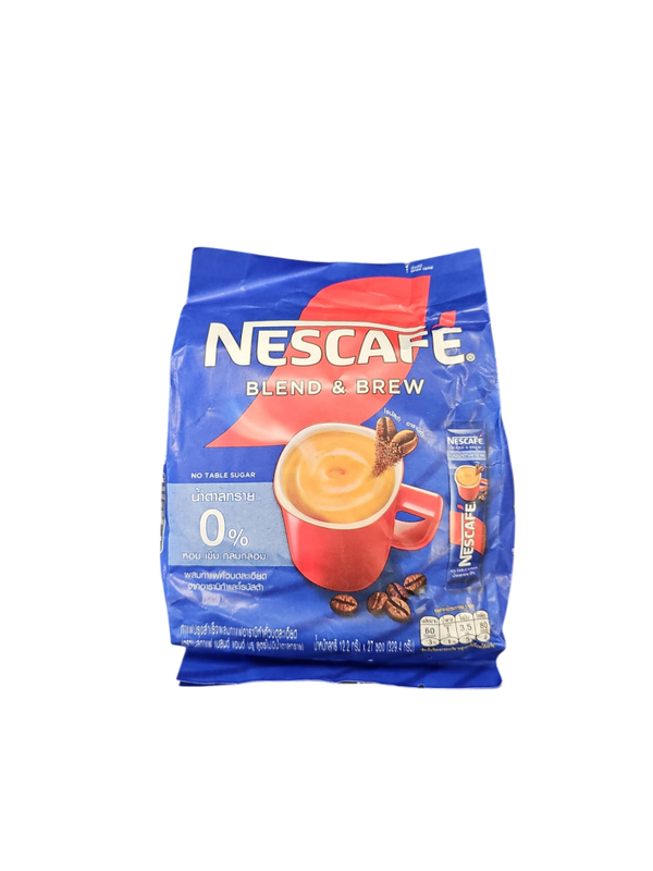 Nescafe Blend&Brew No Sugar 12.2g x 27pcs 329.4g