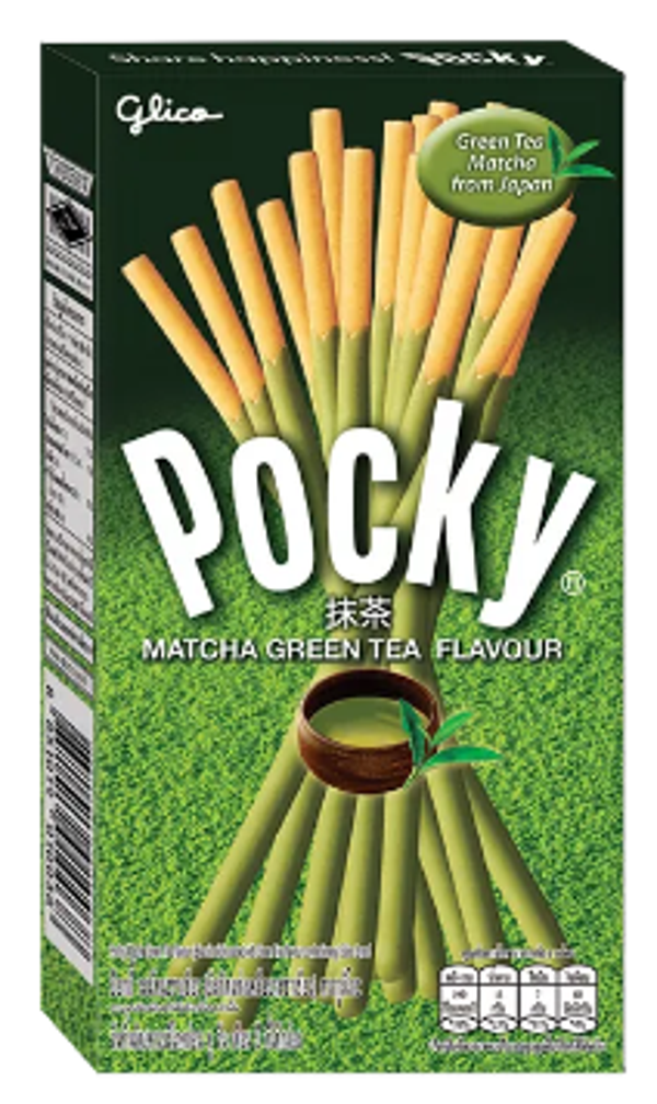 Pocky Stick Matcha Green Tea (Glico Brand)39g