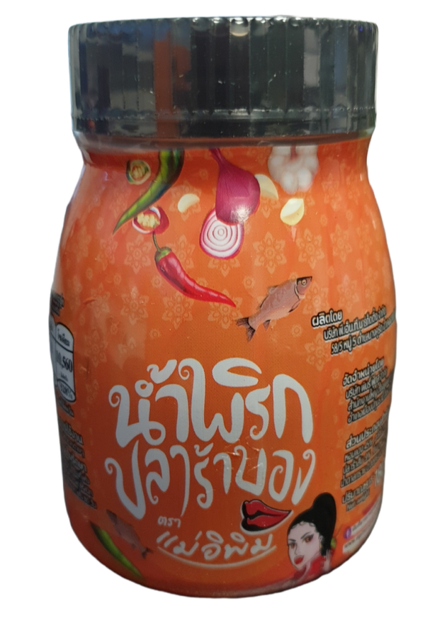 Preserve Pla Chili Paste 180g (Mae E-Pim Brand)