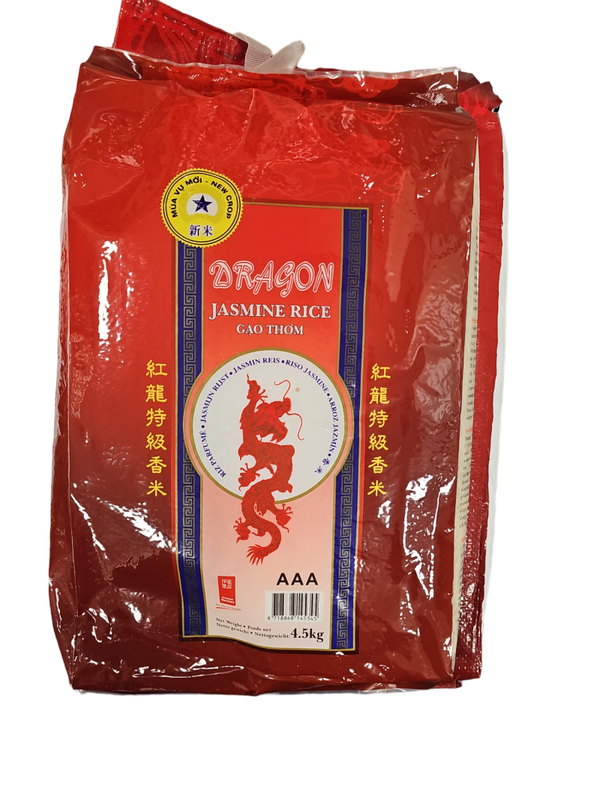 Red Dragon Jasmine Rice AAA Gao Thom 4.5kg