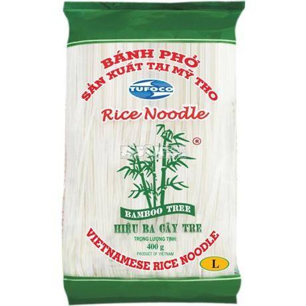 Rijstnoedels 5Mm. 400g {BAMBOO TREE Brand)