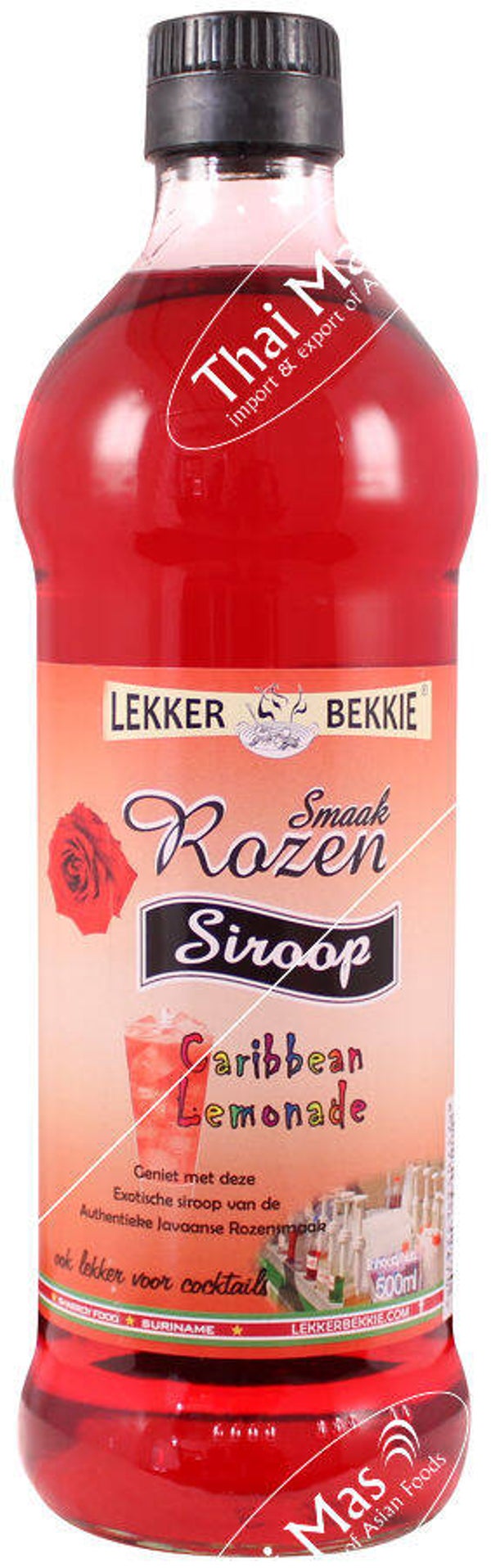 Rose Syrup 500 ml (Lekker Bekkie Brand)