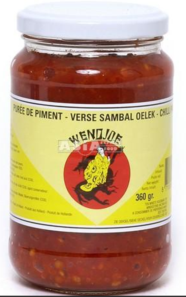 Sambal Oelek  360 GR WENDJOE