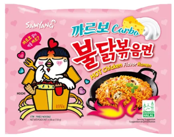 Samyang-Hot Chicken Ramen Carbonara 130g