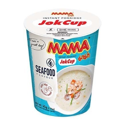 Instant Porridge Soup Artificial Seafood Flavor 45g( Mama Brand)