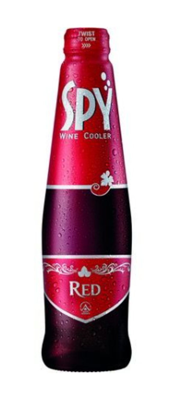 SPY  Wine Cooler RED 5% Alc.