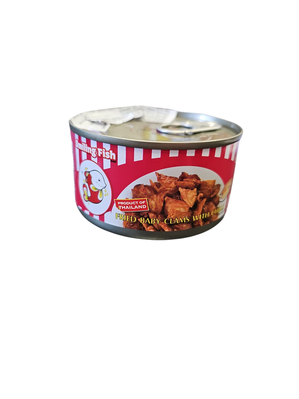 Fried Baby Clams with Chilli 70g (Smiling Fish Brand)