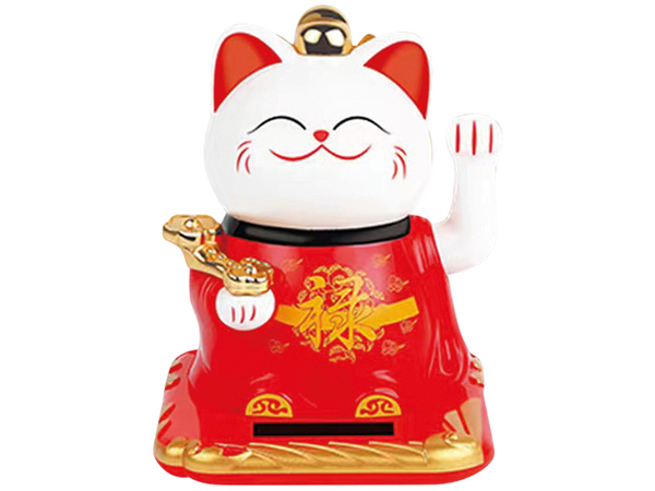 Solar Lucky Cat Golden Turtle
