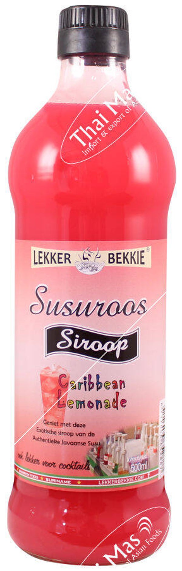 Su-Su Rose Syrup 500ml (Lekker Bekkie Brand)