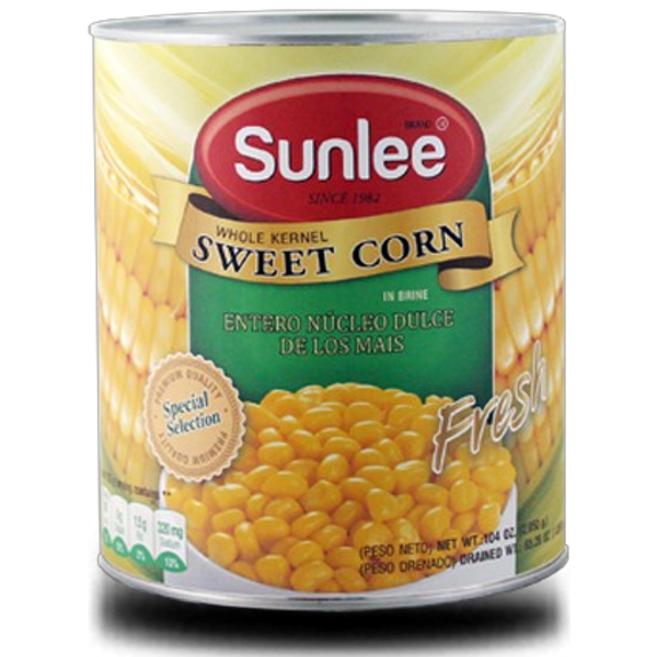 Sweet corn  250g Sunlee